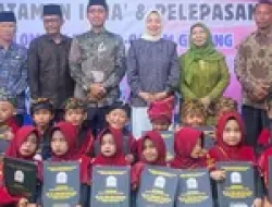 Pendidikan Anak Usia Dini di RA Al-Qolam Gerung Dapat Dukungan Baznas NTB